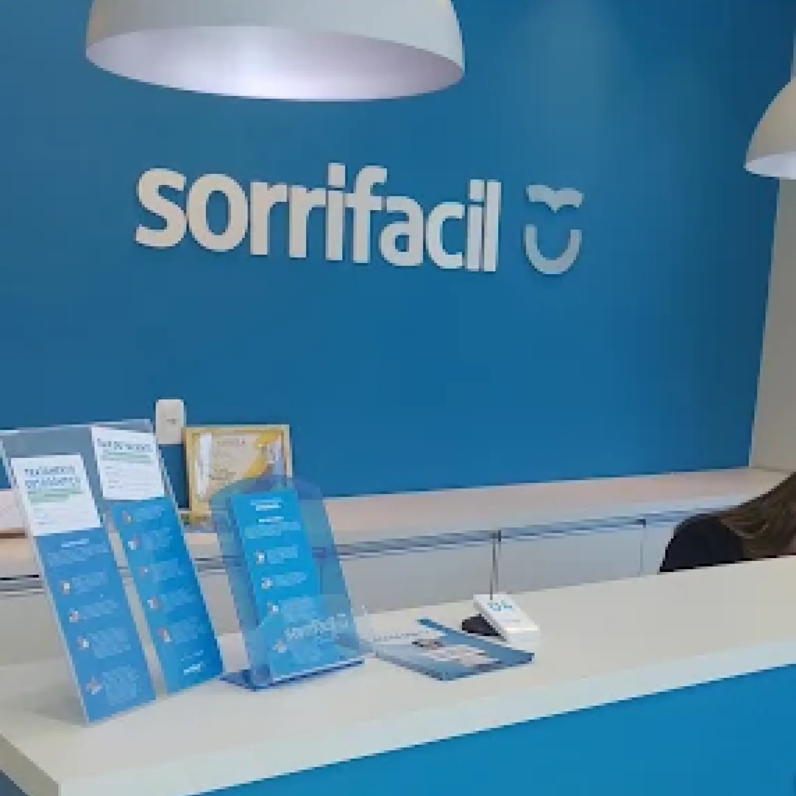 Mostrador de atención de Sorrifácil Jaguarão